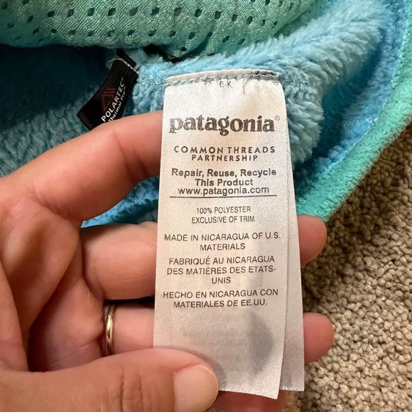 Women’s Patagonia Fleece Pullover Size Small - Picture 4 of 10